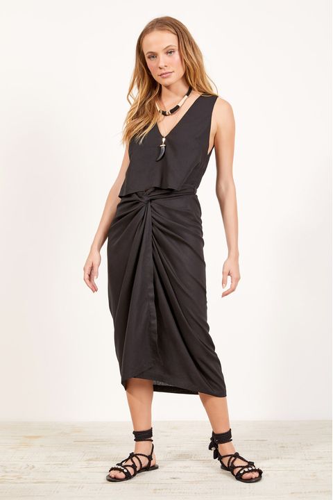 vestido midi envelope