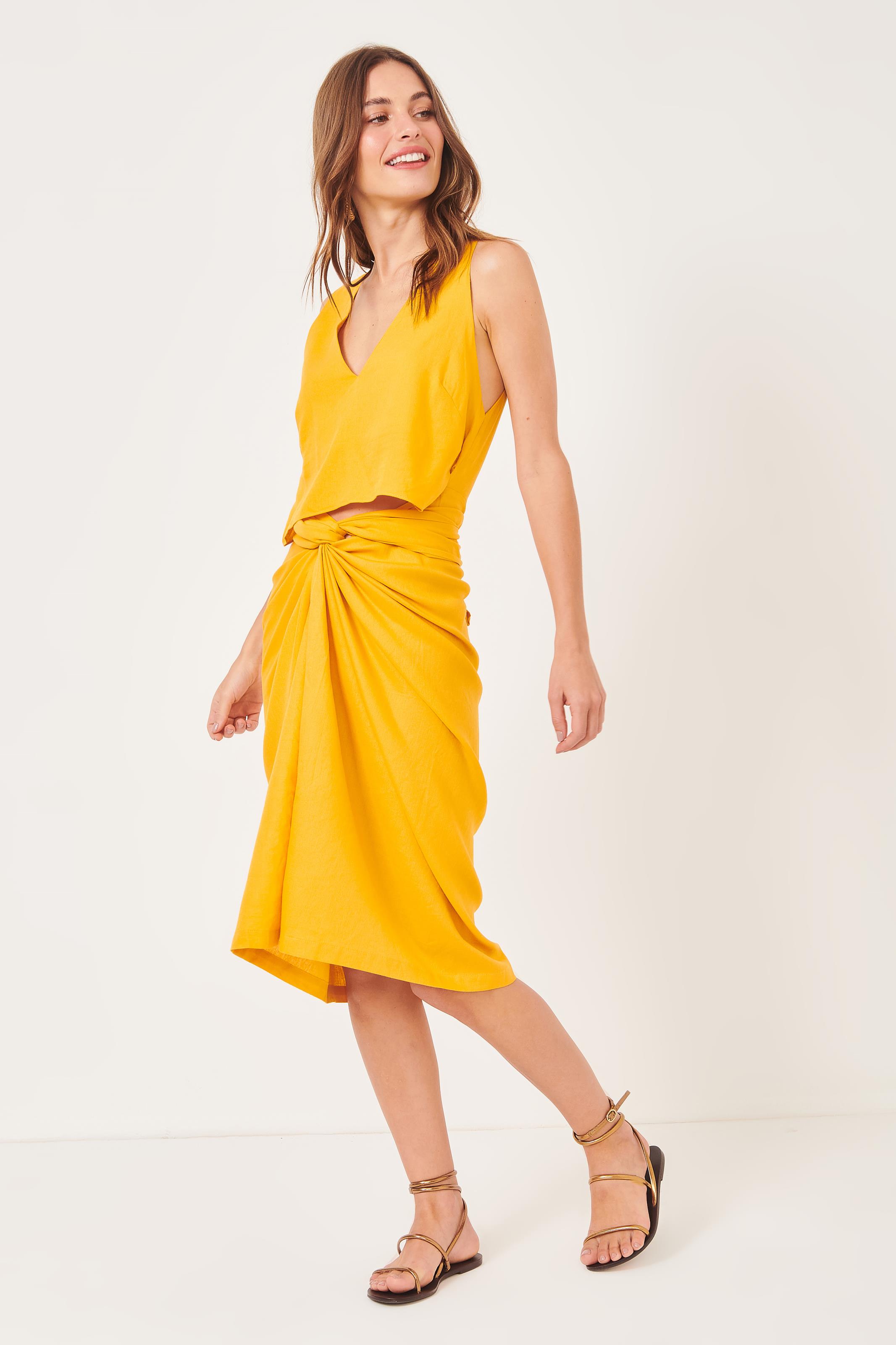 vestido midi envelope